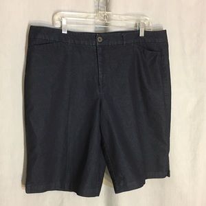Khakis High Waisted Blue Shorts 18